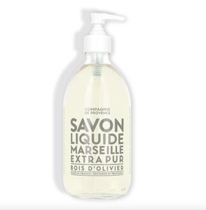 Compagnie de Provence Liquid Marseille Soap 495ml - Olive Wood