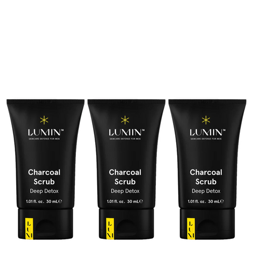 Lumin Charcoal Scrub Trio Bundle