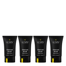 Load image into Gallery viewer, Lumin Charcoal Scrub Quad Bundle