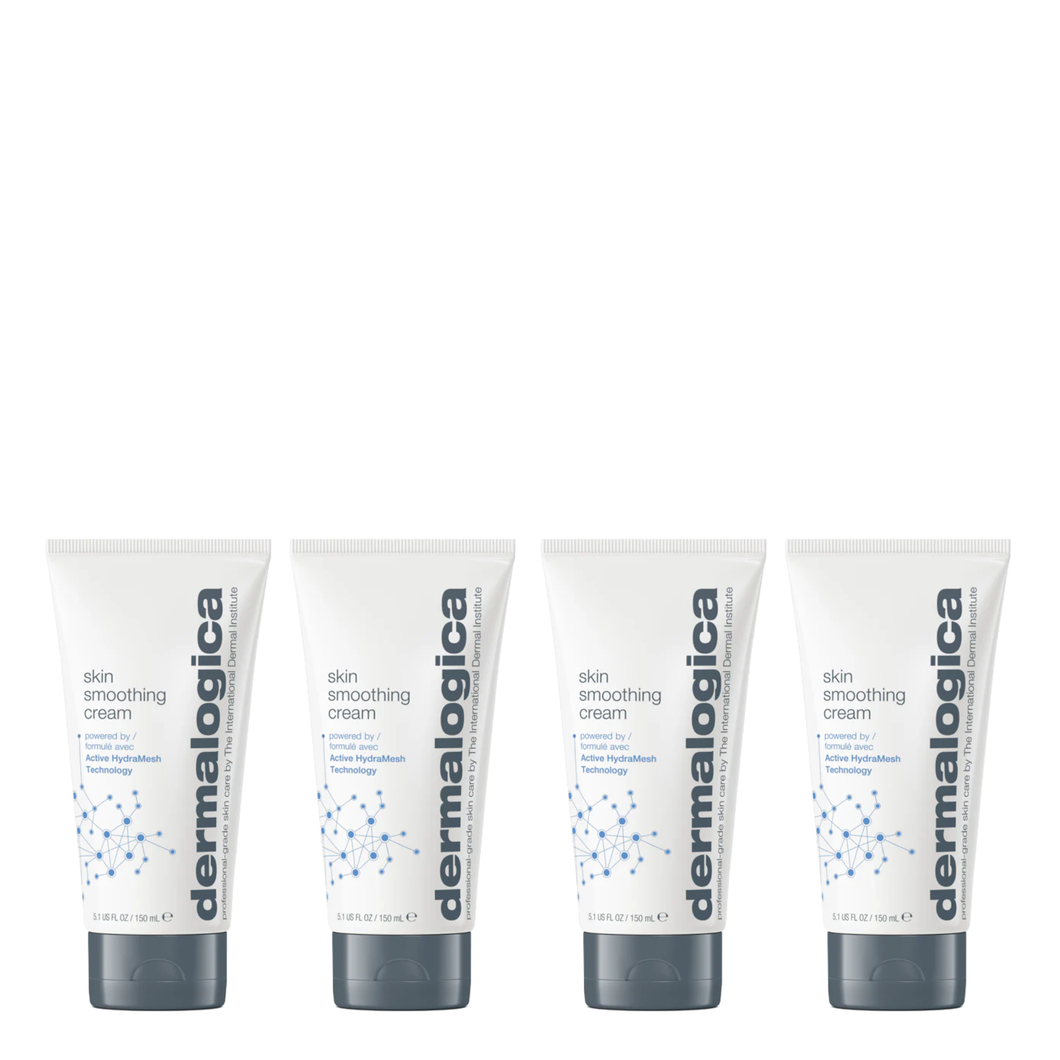 Dermalogica Jumbo Skin Smoothing Cream 150ml Quad Bundle