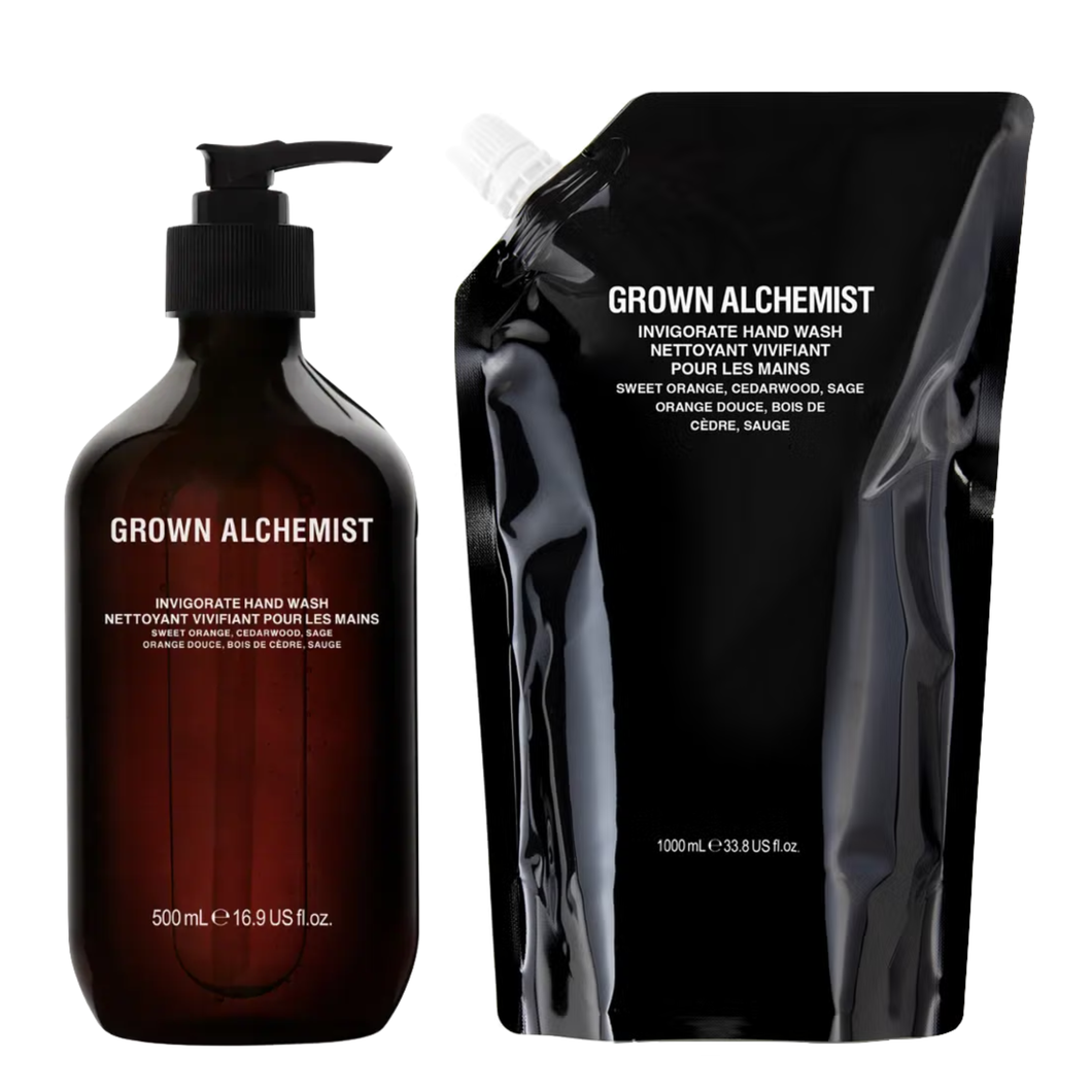 Grown Alchemist Invigorate Hand Wash Refill Bundle