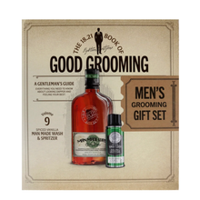Load image into Gallery viewer, 18.21 Faux Book Gift Set Vol.9 - Man Made Wash 18oz &amp; Sptitzer 100ml - Spiced Vanilla