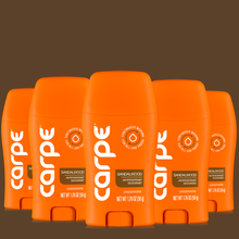 Load image into Gallery viewer, Carpe Antiperspirant Underarm Stick 50ml - 5 Pack