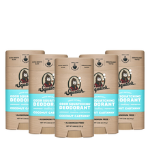 Load image into Gallery viewer, Dr Squatch Coconut Castaway Natural Deodorant for Men 75g 5 Pack