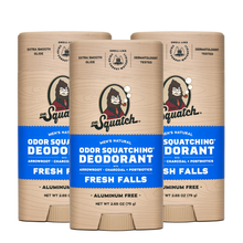 Load image into Gallery viewer, Dr Squatch Fresh Falls Natural Deodorant for Men 75g Trio Bundle