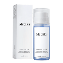 Load image into Gallery viewer, Medik8 Press &amp; Clear Exfoliating BHA Tonic 150ml