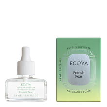 Load image into Gallery viewer, ECOYA Plug-In Diffuser Fragrance Flask 24ml - French Pear
