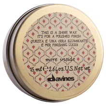 Load image into Gallery viewer, Davines Shine Wax 75g