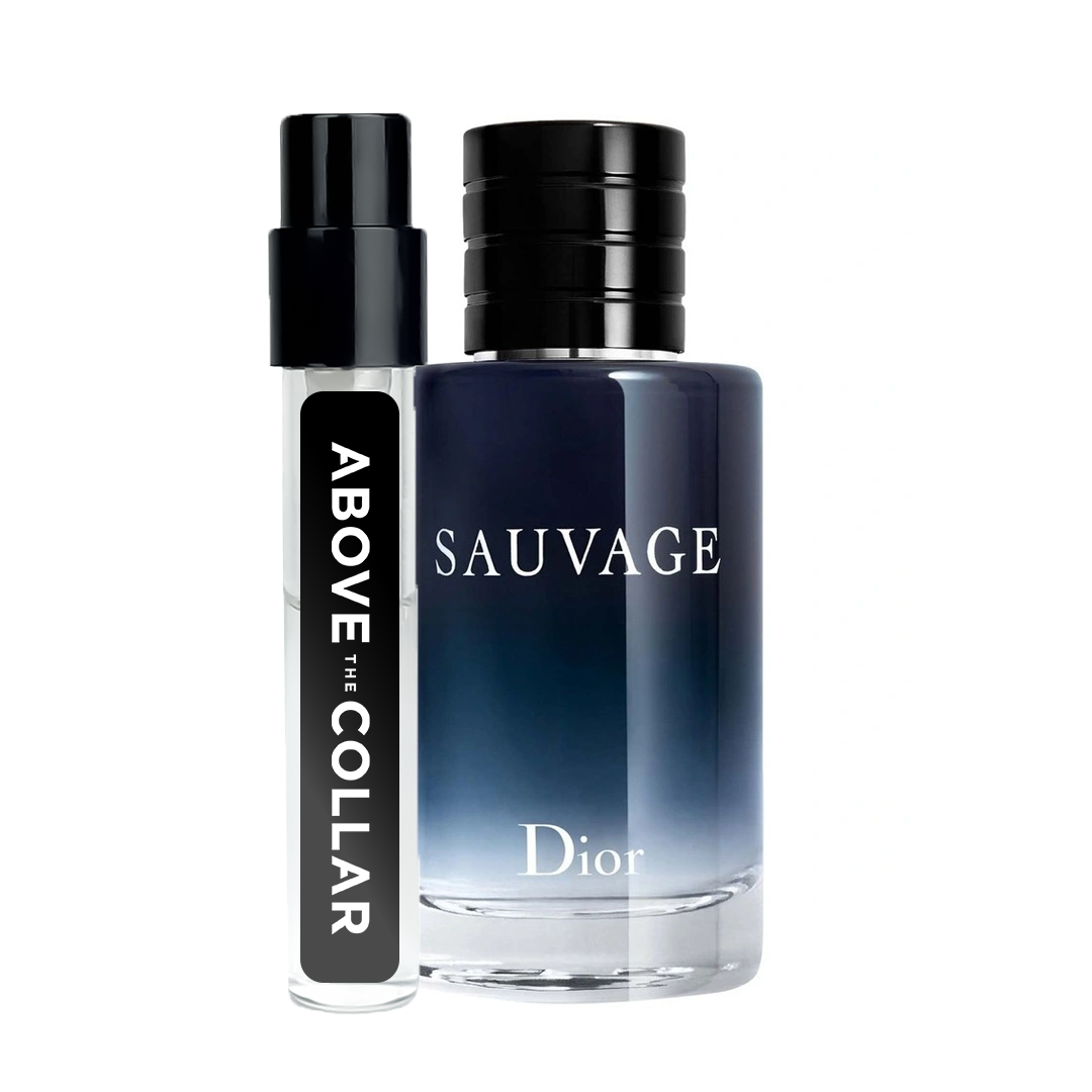 Dior Sauvage Eau De Toilette Sample – Above The Collar