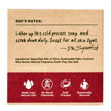Load image into Gallery viewer, Dr Squatch Bay Rum Natural Bar Soap for Men 141g