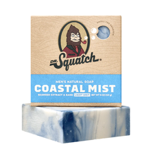 Load image into Gallery viewer, Dr Squatch Coastal Mist Natural Bar Soap 141g