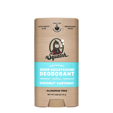 Load image into Gallery viewer, Dr Squatch Coconut Castaway Natural Deodorant for Men 75g