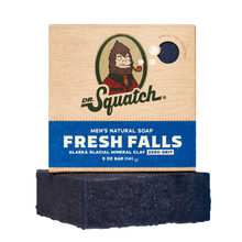 Load image into Gallery viewer, Dr Squatch Fresh Falls Natural Bar Soap for Men 141g