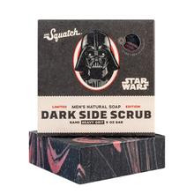 Load image into Gallery viewer, Dr Squatch Star Wars Dark Side Scrub Bar Soap 141g