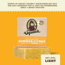 Load image into Gallery viewer, Dr Squatch Summer Citrus Natural Bar Soap 141g