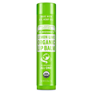 Dr. Bronner's Organic Lip Balm Lemon Lime 4g