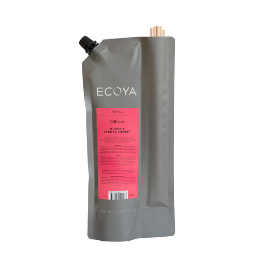 ECOYA Diffuser Refill 200ml - Guava & Lychee Sorbet