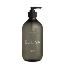 Load image into Gallery viewer, ECOYA Hand &amp; Body Wash 450ml - French Pear