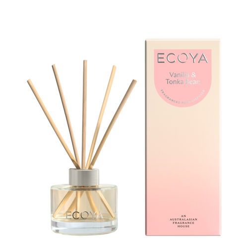ECOYA Mini Reed Diffuser 50g - Vanilla & Tonka Bean