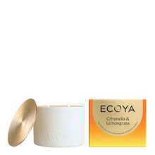 Load image into Gallery viewer, ECOYA Outdoor Candle 520g - Citronella &amp; Lemongrass