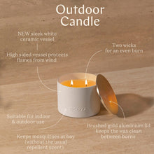 Load image into Gallery viewer, ECOYA Outdoor Candle 520g - Citronella &amp; Lemongrass