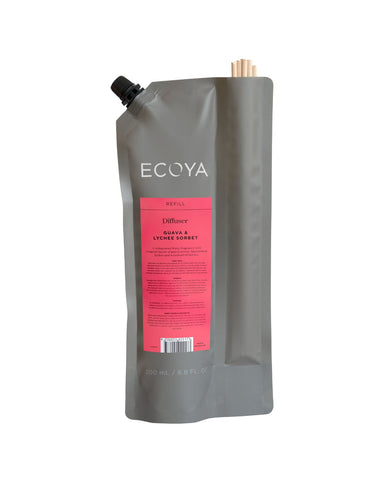 ECOYA Diffuser Refill 200ml - Guava & Lychee Sorbet