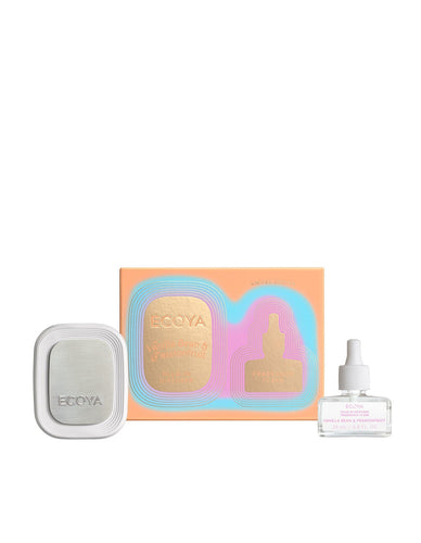 ECOYA Sorbet Summer Plug-In Diffuser Set 24ml - Vanilla Bean & Passionfruit