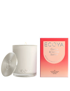 ECOYA Madison Candle 400g - Guava & Lychee Sorbet