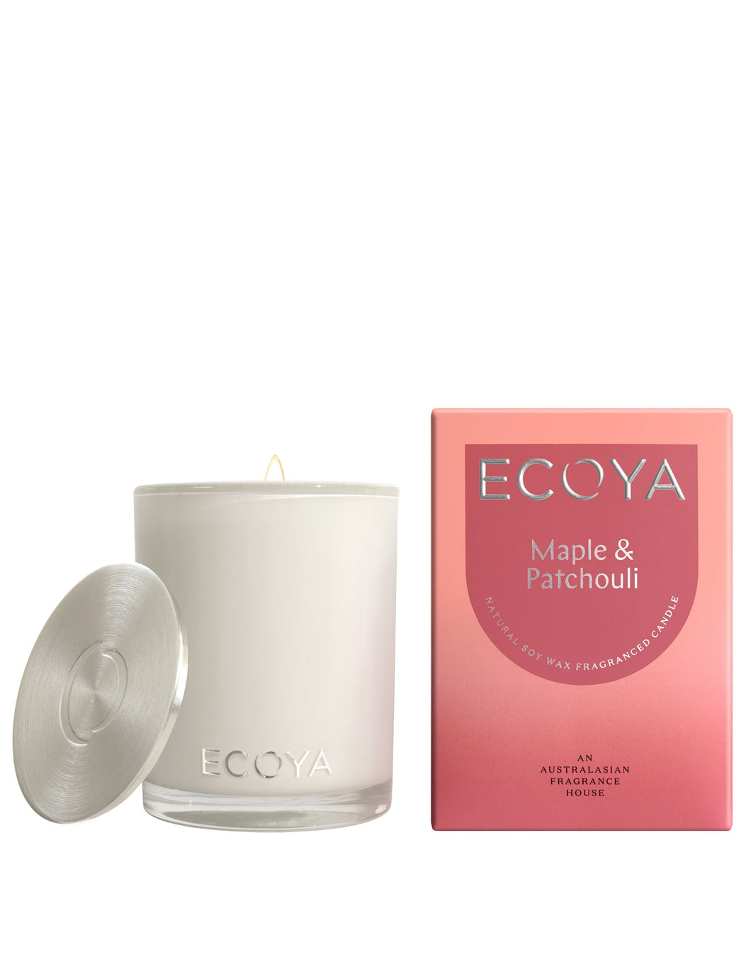 ECOYA Madison Candle 400g - Maple & Patchouli