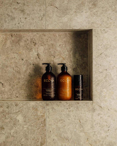 ECOYA Hand & Body Wash 450ml - Sandalwood & Amber