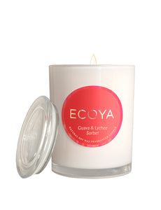 ECOYA Metro Candle 270g - Guava & Lychee Sorbet