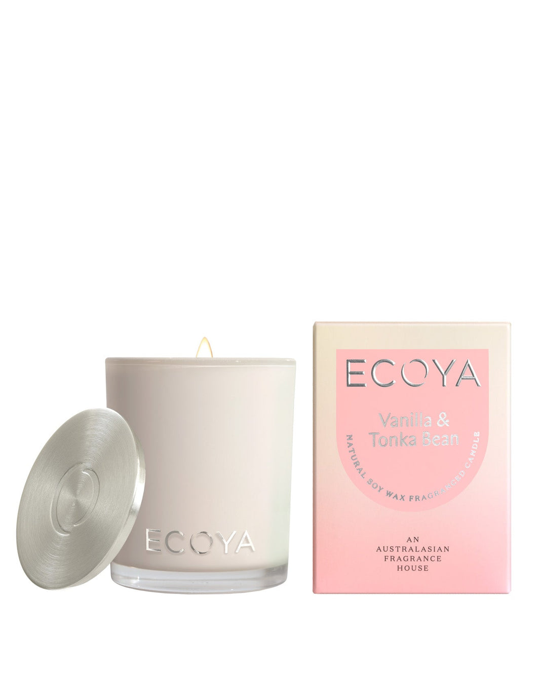 ECOYA Mini Madison Candle 80g - Vanilla & Tonka Bean