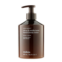 Load image into Gallery viewer, Endota Citrus &amp; Vanilla Bean Hand &amp; Body Lotion 480ml