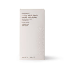 Load image into Gallery viewer, Endota Citrus &amp; Vanilla Bean Hand &amp; Body Lotion 480ml