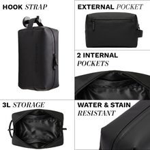 Load image into Gallery viewer, Above The Collar Fundamental Toiletry Bag