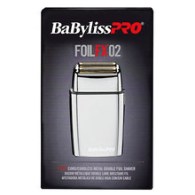 Load image into Gallery viewer, BaBylissPRO FoilFX02 Metal Double Foil Shaver &amp; Replacement Head