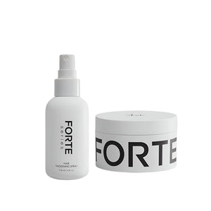 Forte Series All Day Hold Kit for Flat Hair Bundle