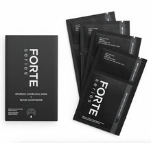 Load image into Gallery viewer, Forte Series Bamboo Charcoal Mask - 4 pack