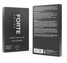 Load image into Gallery viewer, Forte Series Bamboo Charcoal Mask - 4 pack