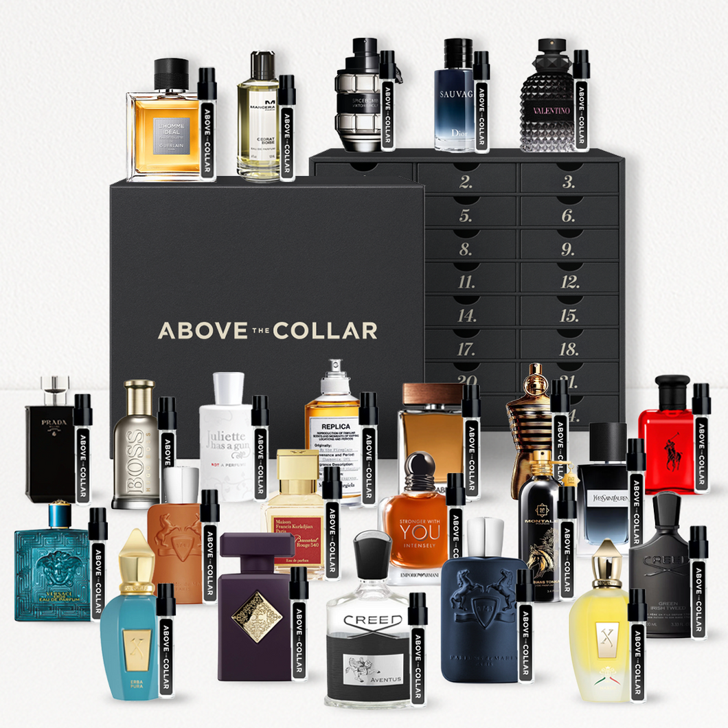 Above The Collar Fragrance Sample Advent Calendar - Coming Soon