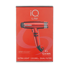 Load image into Gallery viewer, Gama Professional IQ Lite Dryer Red
