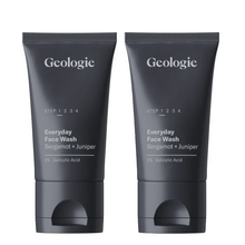 Load image into Gallery viewer, Geologie Salicylic Acid Face Wash-Bergamot + Juniper 60ml