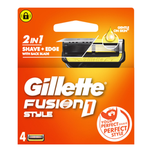 Load image into Gallery viewer, Gillette Fusion 1 Style Men Blade Refills 4pk