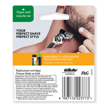 Load image into Gallery viewer, Gillette Fusion 1 Style Men Blade Refills 4pk