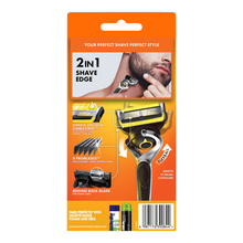 Load image into Gallery viewer, Gillette Fusion 1 Style Men Razor Handle + 1 Blade Refill