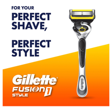 Load image into Gallery viewer, Gillette Fusion 1 Style Men Razor Handle + 1 Blade Refill