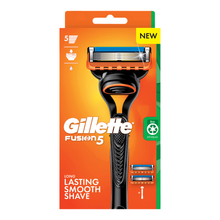 Load image into Gallery viewer, Gillette Fusion Manual Men's Razor Handle + 2 Razor Blade Refills