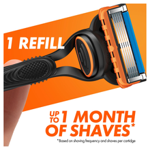Load image into Gallery viewer, Gillette Fusion Manual Men's Razor Handle + 2 Razor Blade Refills