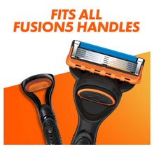 Load image into Gallery viewer, Gillette Fusion Manual Men's Razor Handle + 4 Razor Blades Refills