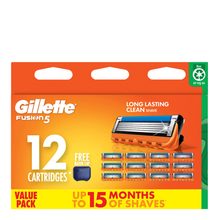 Load image into Gallery viewer, Gillette Fusion5 Razor Blades Refills 12pk